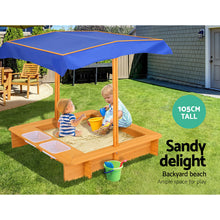 Load image into Gallery viewer, Keezi Outdoor Canopy Sand Pit
