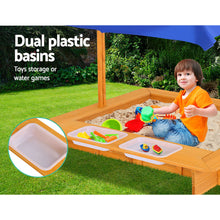 Load image into Gallery viewer, Keezi Outdoor Canopy Sand Pit
