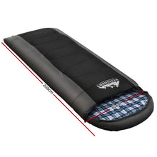 Load image into Gallery viewer, Weisshorn Sleeping Bag Bags Single Camping Hiking -20°C to 10°C Tent Winter Thermal Grey
