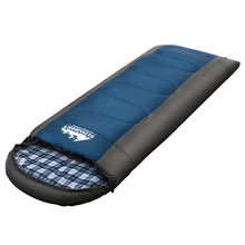 Load image into Gallery viewer, Weisshorn Sleeping Bag Bags Single Camping Hiking -20°C to 10°C Tent Winter Thermal Navy.
