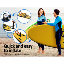 Load image into Gallery viewer, Weisshorn Stand Up Paddle Board Inflatable Kayak SUP Surfboard Paddleboard 10FT
