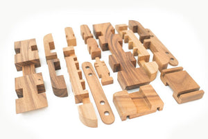Ship boat Puzzle - 3D Interlocking boat wooden puzzle.