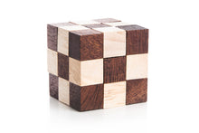 Load image into Gallery viewer, Brainteaser wood puzzle gift set of 9 mechanical puzzles in a beautiful presentation box.
