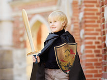 Load image into Gallery viewer, Play pretend wooden Sword and Shield set
