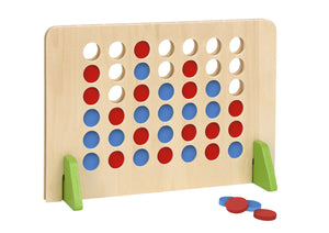 4 IN A ROW GAME Connect four board game with disks