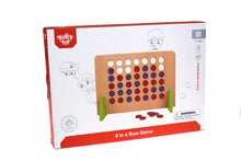 Load image into Gallery viewer, 4 IN A ROW GAME Connect four board game with disks
