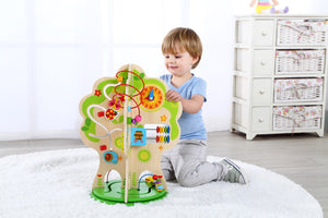 Playtime activity tree on rotating base