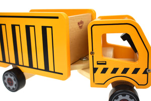 Wooden pretend Dump truck