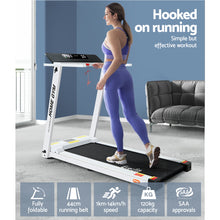 Load image into Gallery viewer, Everfit Treadmill Electric Fully Foldable Home Gym Exercise Fitness White
