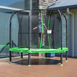 Lifespan Kids 7ft Springless Hoppy 2 Trampoline Set.