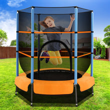 Load image into Gallery viewer, Everfit 4.5FT Trampoline Round Trampolines Kids Enclosure Outdoor Indoor Gift
