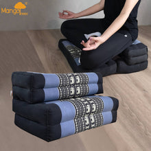 Load image into Gallery viewer, 3-Fold Zafu Meditation Cushion Set BlueEle
