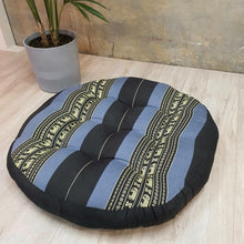 Load image into Gallery viewer, Thai kapok cushion Jumbo Size Zafu Meditation Cushion Filled with Natural Kapok Fiber
