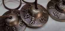 Load image into Gallery viewer, Tingsha Cymbals Handmade Tingsha - Clears Negativity -LAST ONE available Tibetan Buddhist Tingsha Bell - Incredibly Healing -Beginner Tingshas- Sound Healing
