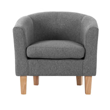 Load image into Gallery viewer, Artiss Abby Fabric Armchair - Grey
