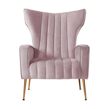 Load image into Gallery viewer, Artiss Armchair Lounge Chair Accent Armchairs Chairs Velvet Sofa Pink Seat
