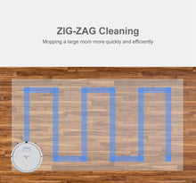 Load image into Gallery viewer, MyGenie ZX1000 Automatic Robotic Vacuum Cleaner Dry Wet Mop Sweep Floor - White
