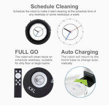 Load image into Gallery viewer, MyGenie ZX1000 Automatic Robotic Vacuum Cleaner Dry Wet Mop Sweep Floor - White
