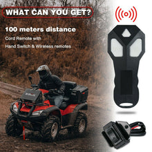 Load image into Gallery viewer, X-BULL Electric Winch 4500LBS/2041KG Steel Cable Wireless Remote Boat ATV 4WD
