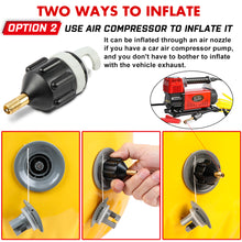 Load image into Gallery viewer, X-BULL Exhaust Jack Air Bag Jack With 2PCS Recovery Tracks Boards 4WD 4X4 Gen2.0 Black
