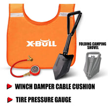 Load image into Gallery viewer, X-BULL Recovery Kit 4WD Winch Recovery kit Snatch Strap Recovery Tracks Gen3.0 Green
