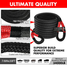 Load image into Gallery viewer, X-BULL 4WD Recovery Kit 15PCS Winch Recovery track Kinetic Rope Snatch Strap 4X4
