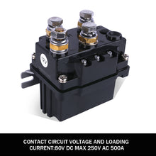 Load image into Gallery viewer, X-BULL Winch Solenoid Relay Wiring Controller 500A 12V and 150ft Wireless Remote 4T Block Pulley
