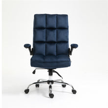 Load image into Gallery viewer, Velvet Home Ergonomic Swivel Adjustable Tilt Angle and Flip-up Arms Office Chair
