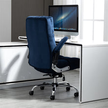 Load image into Gallery viewer, Velvet Home Ergonomic Swivel Adjustable Tilt Angle and Flip-up Arms Office Chair
