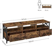 Load image into Gallery viewer, TV Stand Cabinet 147 x 40 x 50 cm
