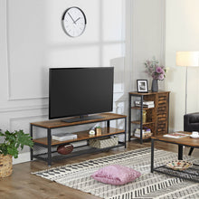Load image into Gallery viewer, TV Stand 140cm Entertainment Unit with Shelves
