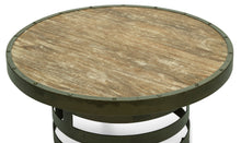 Load image into Gallery viewer, Retro Style Spiral Round Coffee Table with Wood Top
