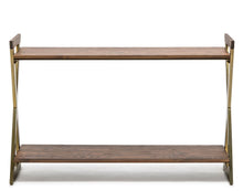 Load image into Gallery viewer, Wooden Entryway Hallway Console Table with Shelves
