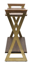 Load image into Gallery viewer, Wooden Entryway Hallway Console Table with Shelves
