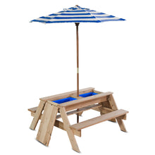 Load image into Gallery viewer, Lifespan Kids Sunrise Sand &amp; Water Table with Umbrella
