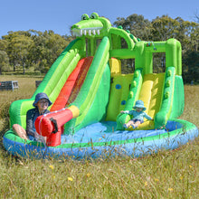 Load image into Gallery viewer, Lifespan Kids Crocadoo Slide &amp; Splash
