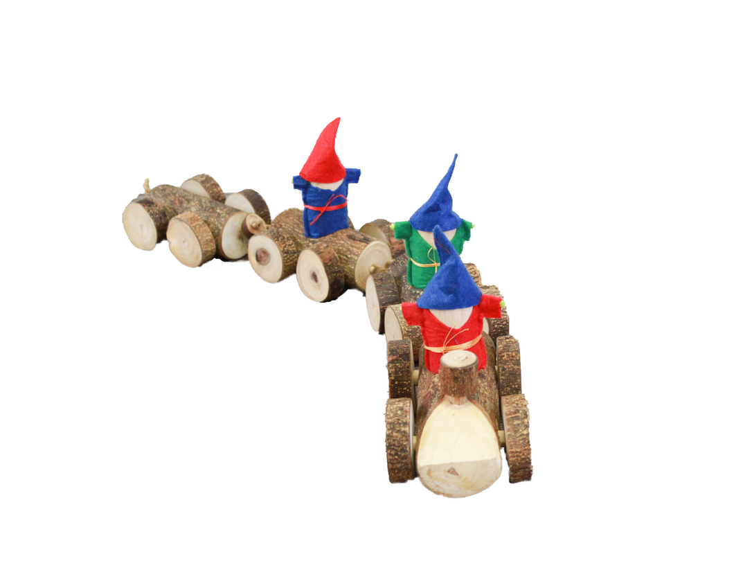 Gnome log train