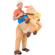 Load image into Gallery viewer, COWBOY Fancy Dress Inflatable Suit -Fan Operated Costume
