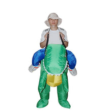 Load image into Gallery viewer, DINO Fancy Dress Inflatable Suit -Fan Operated Costume
