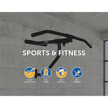 Load image into Gallery viewer, Wall Chin Up Pull Up Bar Punching Bag SpeedBall Station
