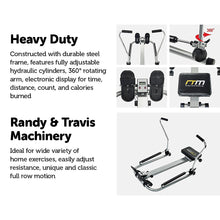Load image into Gallery viewer, Rowing Machine Rower Exercise Fitness Gym

