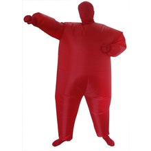 Load image into Gallery viewer, Red Alert Inflatable Costume Fancy Dress Suit Fan Operated
