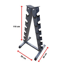 Load image into Gallery viewer, Steel Vertical Dumbbell Rack Weight Stand
