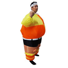 Load image into Gallery viewer, FOOTBALL Fancy Dress Inflatable Suit -Fan Operated Costume
