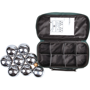 Deluxe Boules Bocce 8 Alloy Ball Set