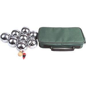 Deluxe Boules Bocce 8 Alloy Ball Set