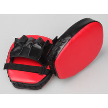 Load image into Gallery viewer, 2 x Thai Boxing Punch Focus Gloves Kit Training Red &amp; Black
