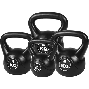 4pcs Exercise Kettle Bell Weight Set 20KG