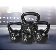 Load image into Gallery viewer, 4pcs Exercise Kettle Bell Weight Set 20KG
