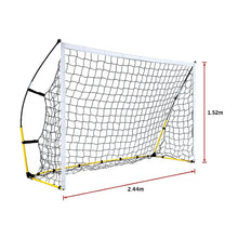 Load image into Gallery viewer, 8&#39; x 5&#39; Soccer Football Goal Foot Portable Net Quick Set Up
